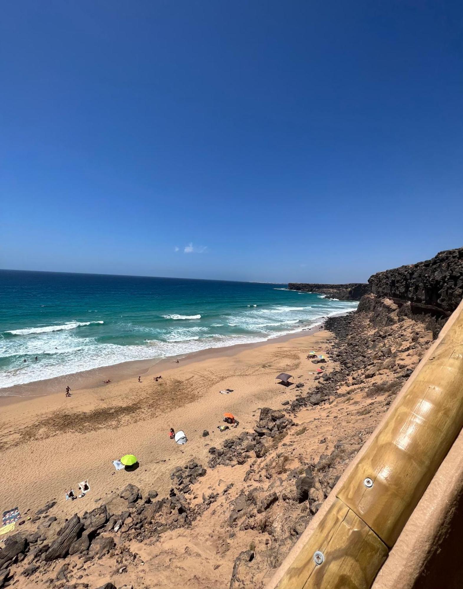 Apartamento Meliyeri2 1ª Linea De Playa Cotillo Dış mekan fotoğraf