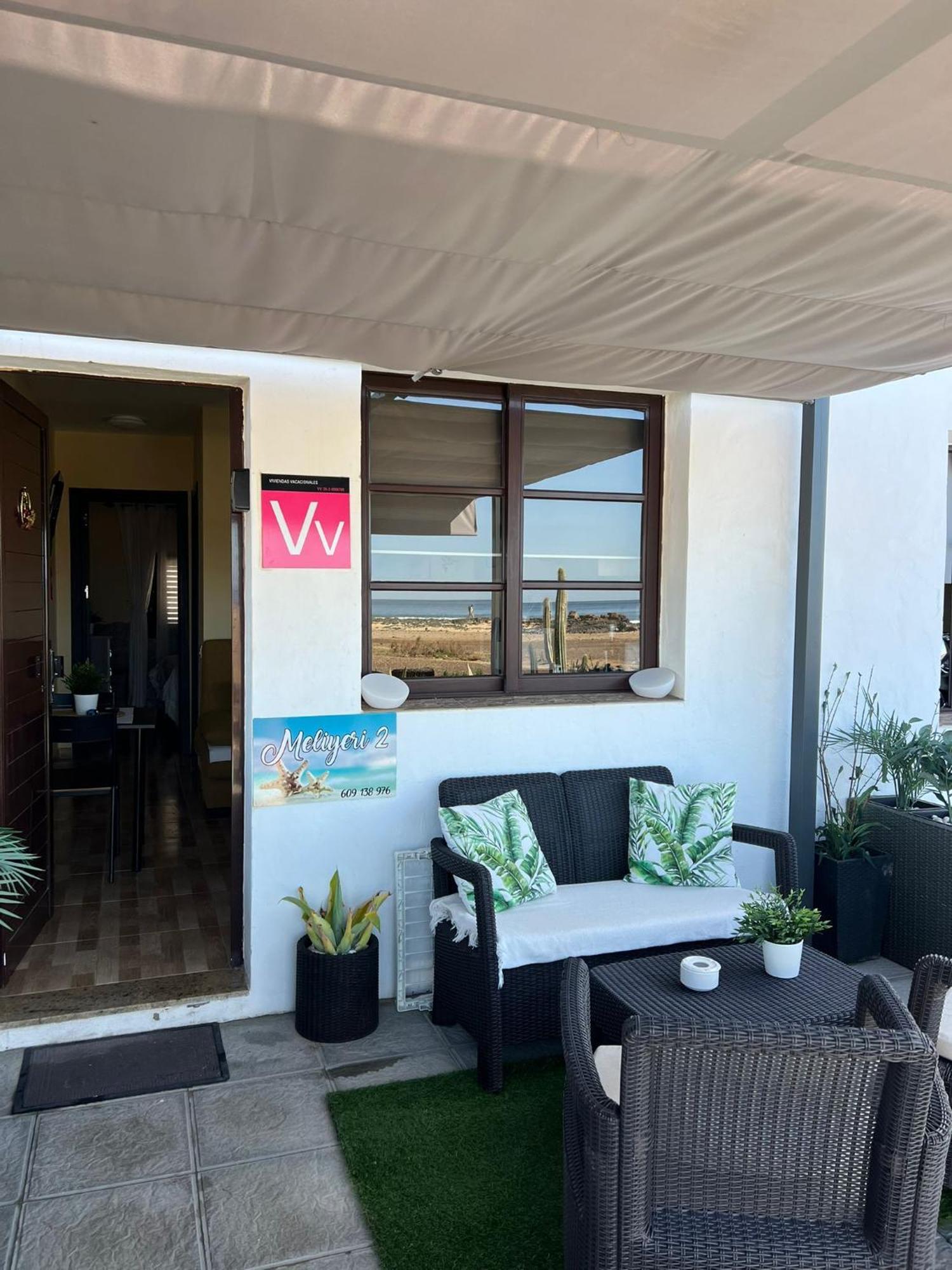 Apartamento Meliyeri2 1ª Linea De Playa Cotillo Dış mekan fotoğraf